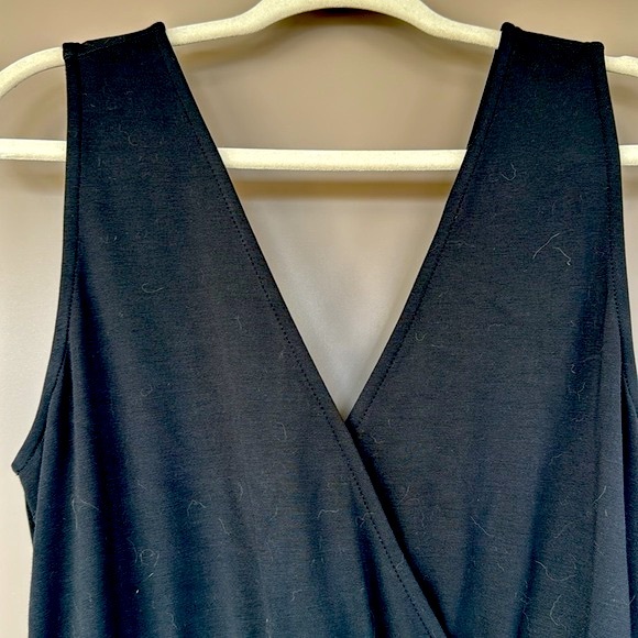 The Drop Women’s Black Sleeveless Jumpsuit Caralynmirand with Belt Loops NWT - Picture 6 of 16